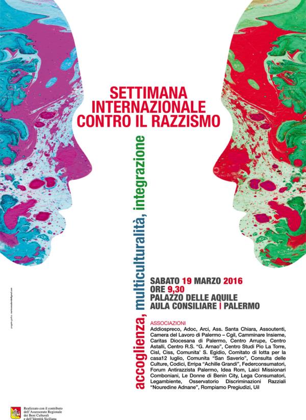 Settimana Internazionale Contro il Razzismo: “Accoglienza, Multiculturalità, Integrazione”